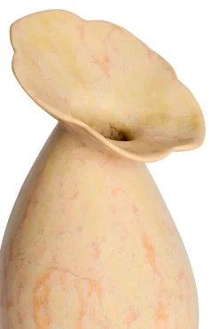 Light en Living Vaas deco Ø14x24 cm CULLA keramiek licht perzik Clearance