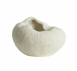 Light en Living Vaas deco 39,5x32x24 cm DENISA crème Outlet
