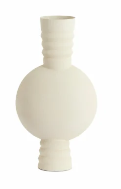 Light en Living Vaas deco Ø14x40 cm cm KAVANSI mat creme New