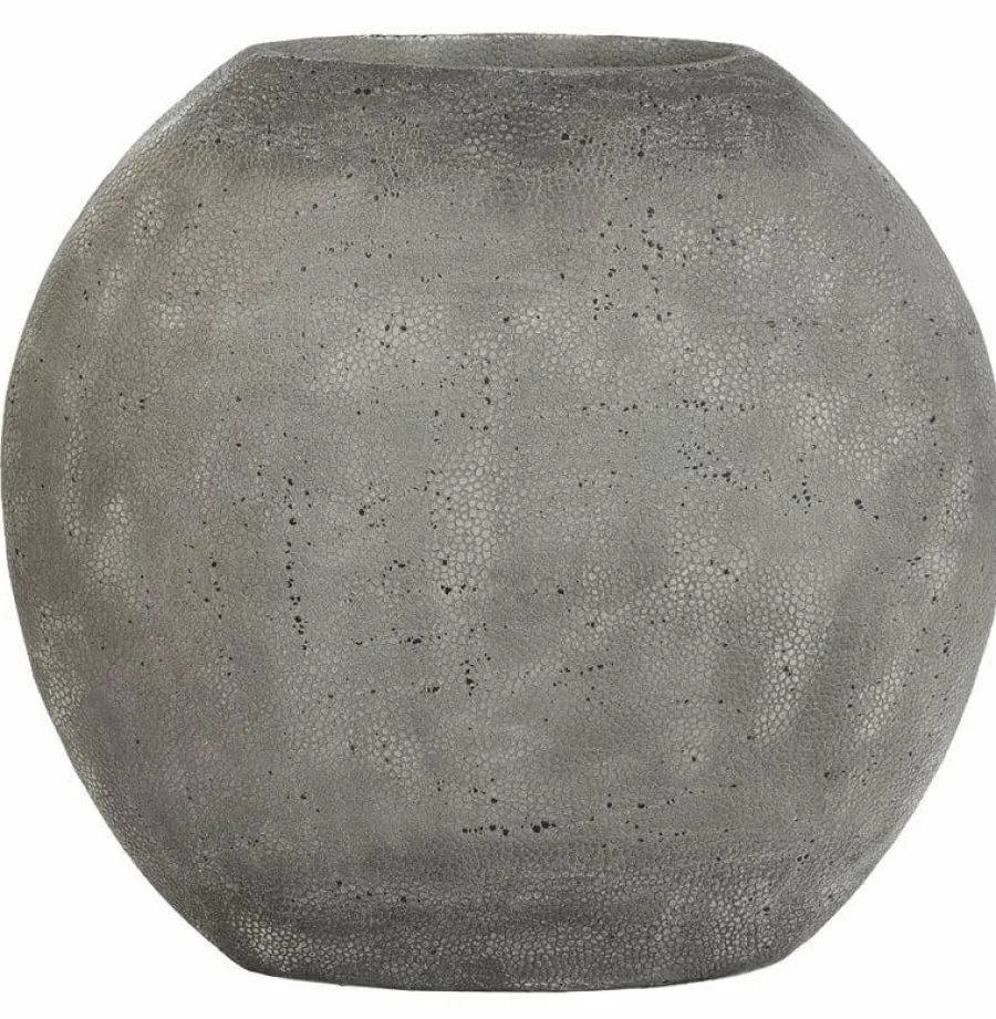 Light en Living Vaas deco RAYSKIN grijs - 49,5x20x45 cm Discount