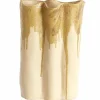 Light en Living Vaas deco 26x14x40 cm FLOVILLA keramiek crème+olijf groen Online