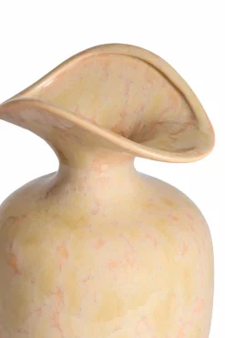 Light en Living Vaas deco 17x16x28 cm MARILLO keramiek light peach Online