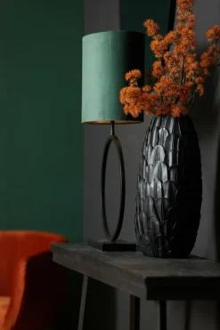 Light en Living Vaas deco FEDER zwart Clearance