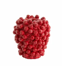Light en Living Vaas deco Ø20X22,5 cm BERRIES keramiek rood Best