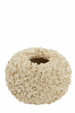 Light en Living Vaas deco Ø38x23 cm PHYLIA crème Discount
