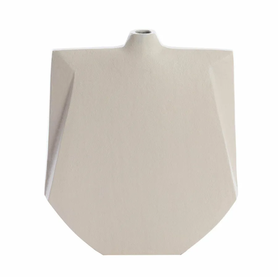 Light en Living Vaas deco 27,5x7x32,5 cm MAKAHA crème Online