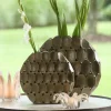 Light en Living Vaas deco 40X11X41 cm ORLAN goud Outlet