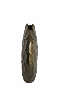 Light en Living Vaas deco 40X11X41 cm ORLAN goud Outlet