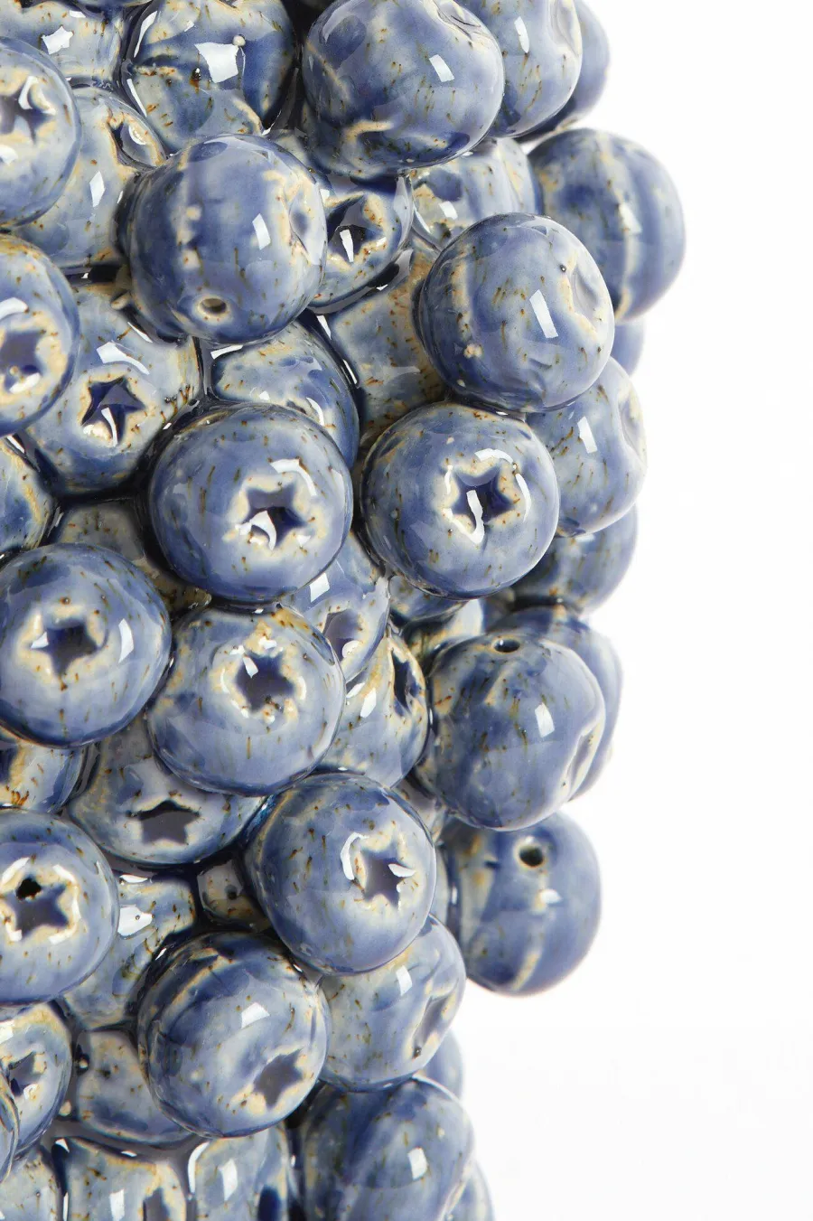 Light en Living Vaas deco Ø15X17,5 cm BERRIES keramiek donkerblauw Clearance