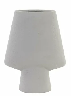 Light en Living Vaas deco CIARA keramiek grijs - 2 maten