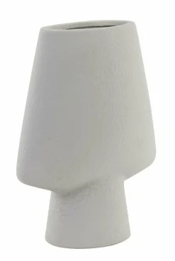 Light en Living Vaas deco CIARA keramiek grijs - 2 maten