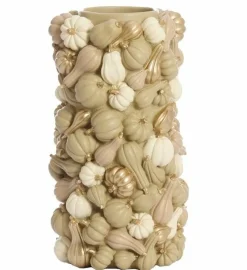 Light en Living Vaas deco Ø27,5x49 cm PUMPKIN Zand Sale