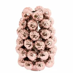 Light en Living Vaas deco Ø16x24,5 cm BUTANG keramiek metallic lichtroze Best