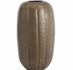 Light en Living Vaas deco Ø35x63 cm AGNITA donker bruin New