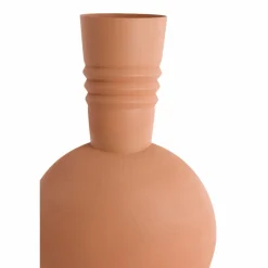 Light en Living Vaas deco Ø18x54,5 cm KAVANSI mat terra-roze Clearance