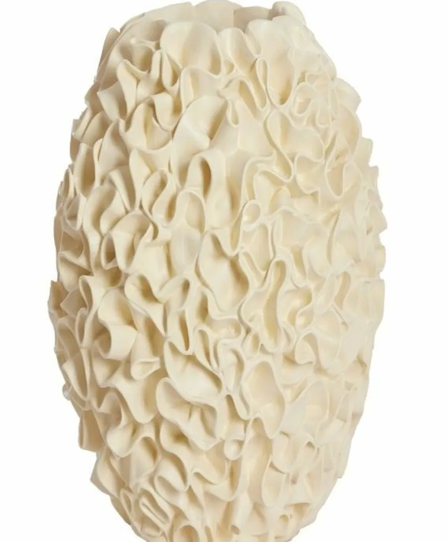 Light en Living Vaas deco Ø26x39,5 cm AGELLO crème Clearance