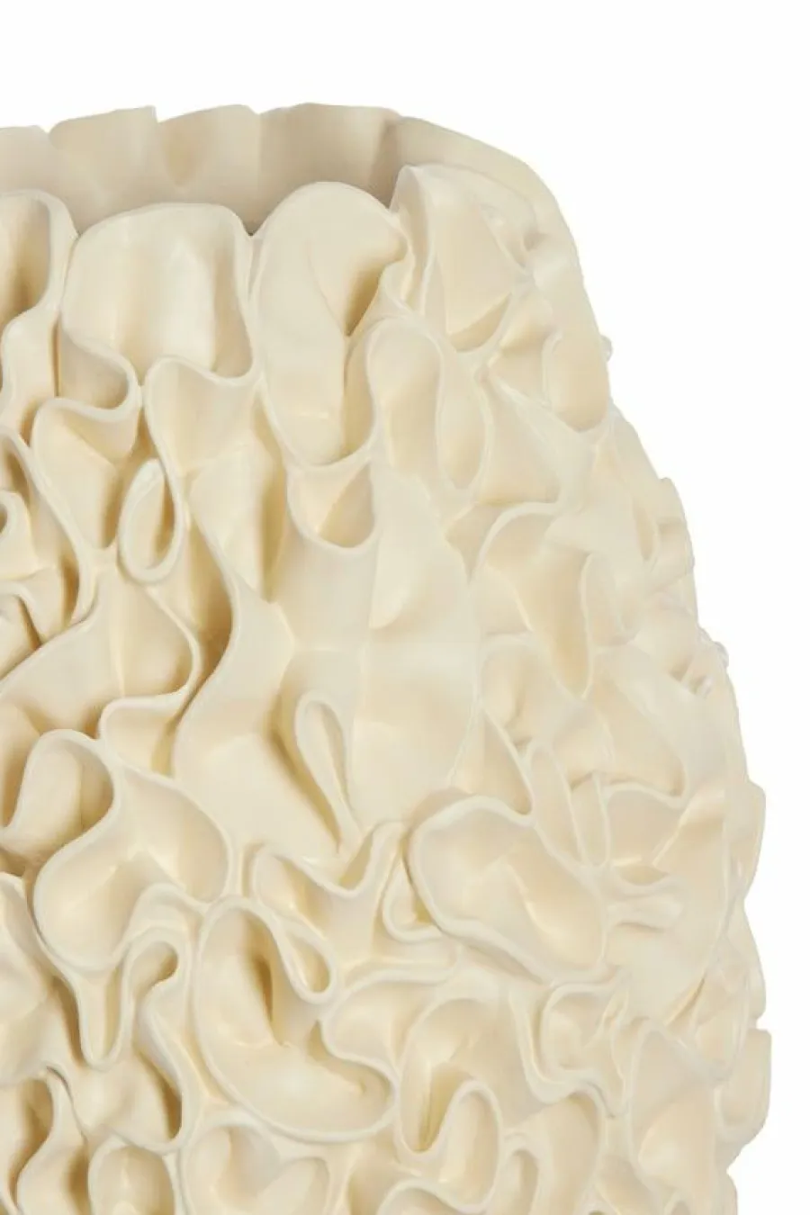 Light en Living Vaas deco Ø26x39,5 cm AGELLO crème Clearance
