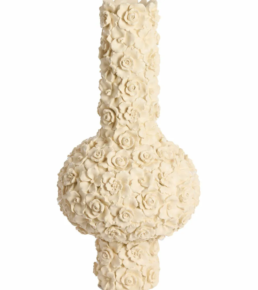 Light en Living Vaas deco Ø31x62 cm GYULA crème Clearance