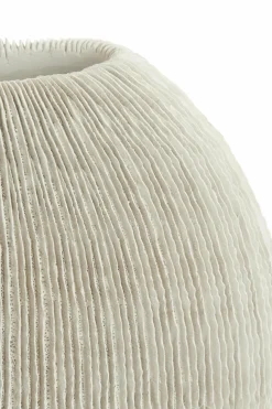 Light en Living Vaas deco 41x13x39,5 cm BUBIO crème Clearance