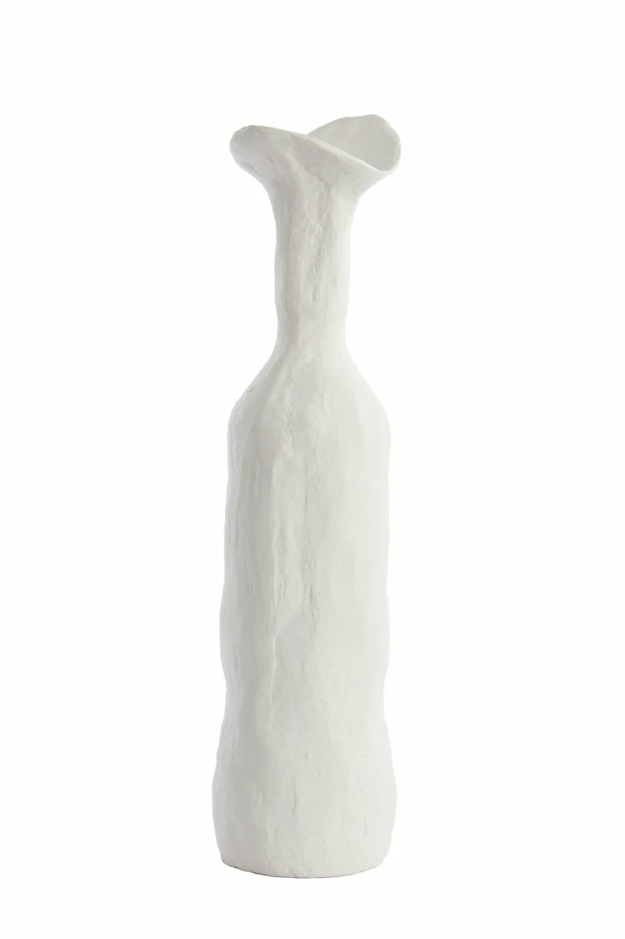 Light en Living Vaas deco 13x12,5x50 cm TEODORA crème Online
