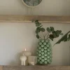 Light en Living Vaas deco Ø18X28 cm BOYANG keramiek mat mintgroen Clearance