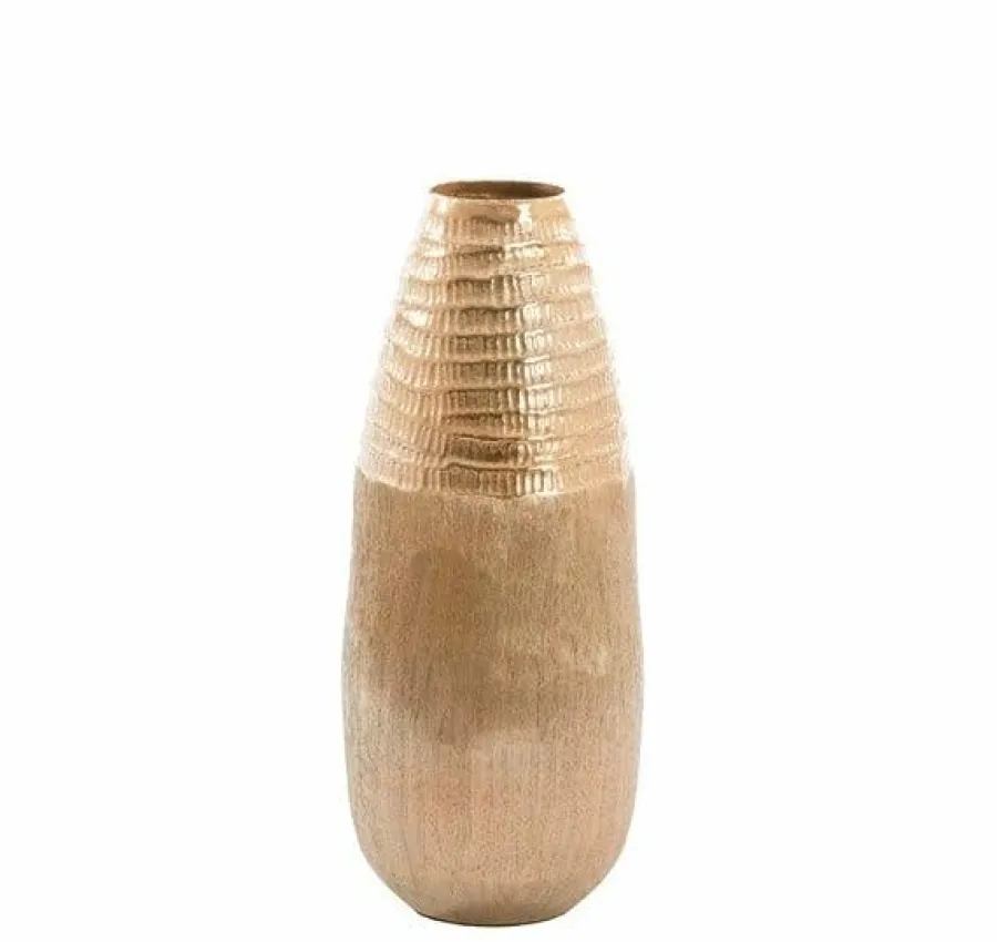 Light en Living Vaas deco Ø20x51 cm MAZAN goud Discount