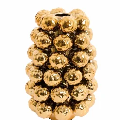 Light en Living Vaas deco Ø16x24,5 cm BUTANG keramiek metallic goud Online