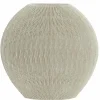 Light en Living Vaas deco 50x15x50 cm BUBIO creme Clearance