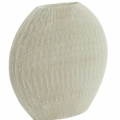 Light en Living Vaas deco 50x15x50 cm BUBIO creme Clearance