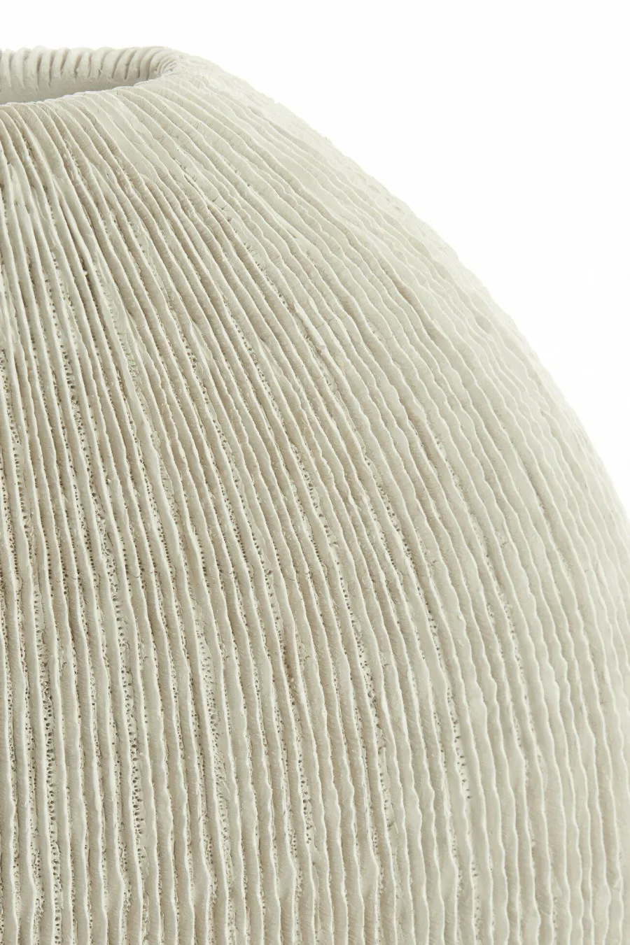 Light en Living Vaas deco 50x15x50 cm BUBIO creme Clearance