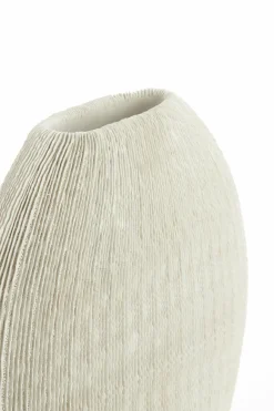 Light en Living Vaas deco 50x15x50 cm BUBIO creme Clearance