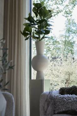 Light en Living Vaas deco Ø30x75 cm CHEDI mat licht grijs Sale