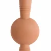 Light en Living Vaas deco Ø21x60 cm KAVANSI mat terra-roze
