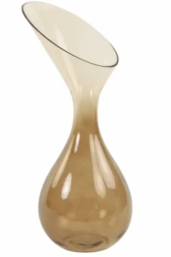 Light en Living Vaas deco Herley bruin - 2 maten Hot