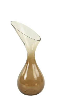 Light en Living Vaas deco Herley bruin - 2 maten Hot