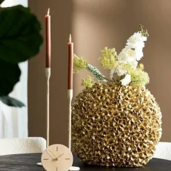 Light en Living Vaas deco 52x23x46,5 cm PHYLIA goud Sale