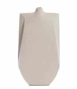 Light en Living Vaas deco 21x7,5x41 cm MAKAHA crème Best