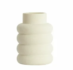 Light en Living Vaas deco Ø23X32,5 cm TRIORA keramiek mat creme Clearance