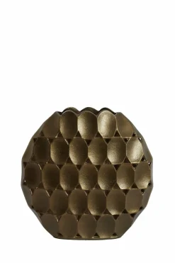 Light en Living Vaas deco 32X9X33 cm ORLAN goud Hot