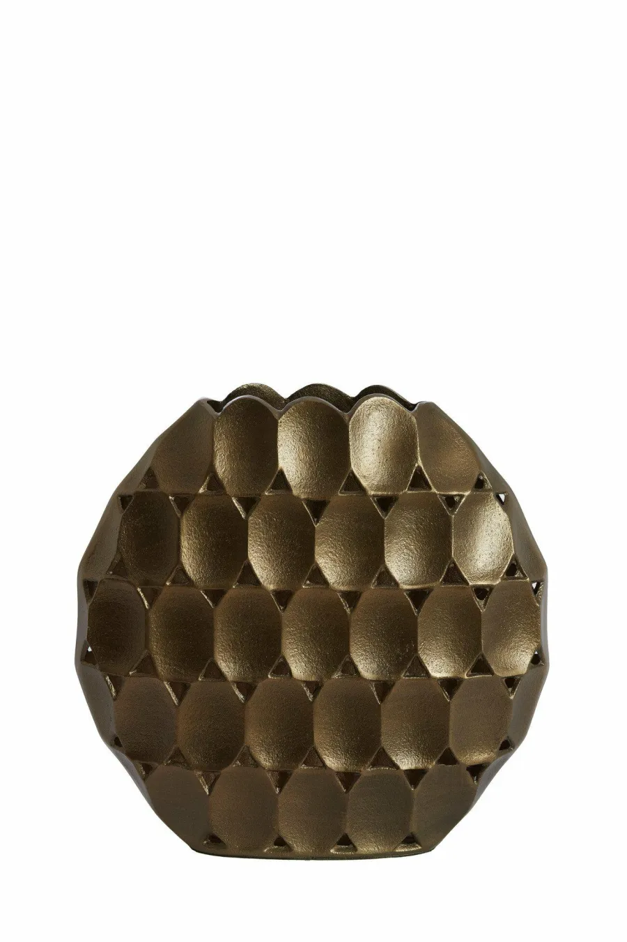 Light en Living Vaas deco 32X9X33 cm ORLAN goud Hot
