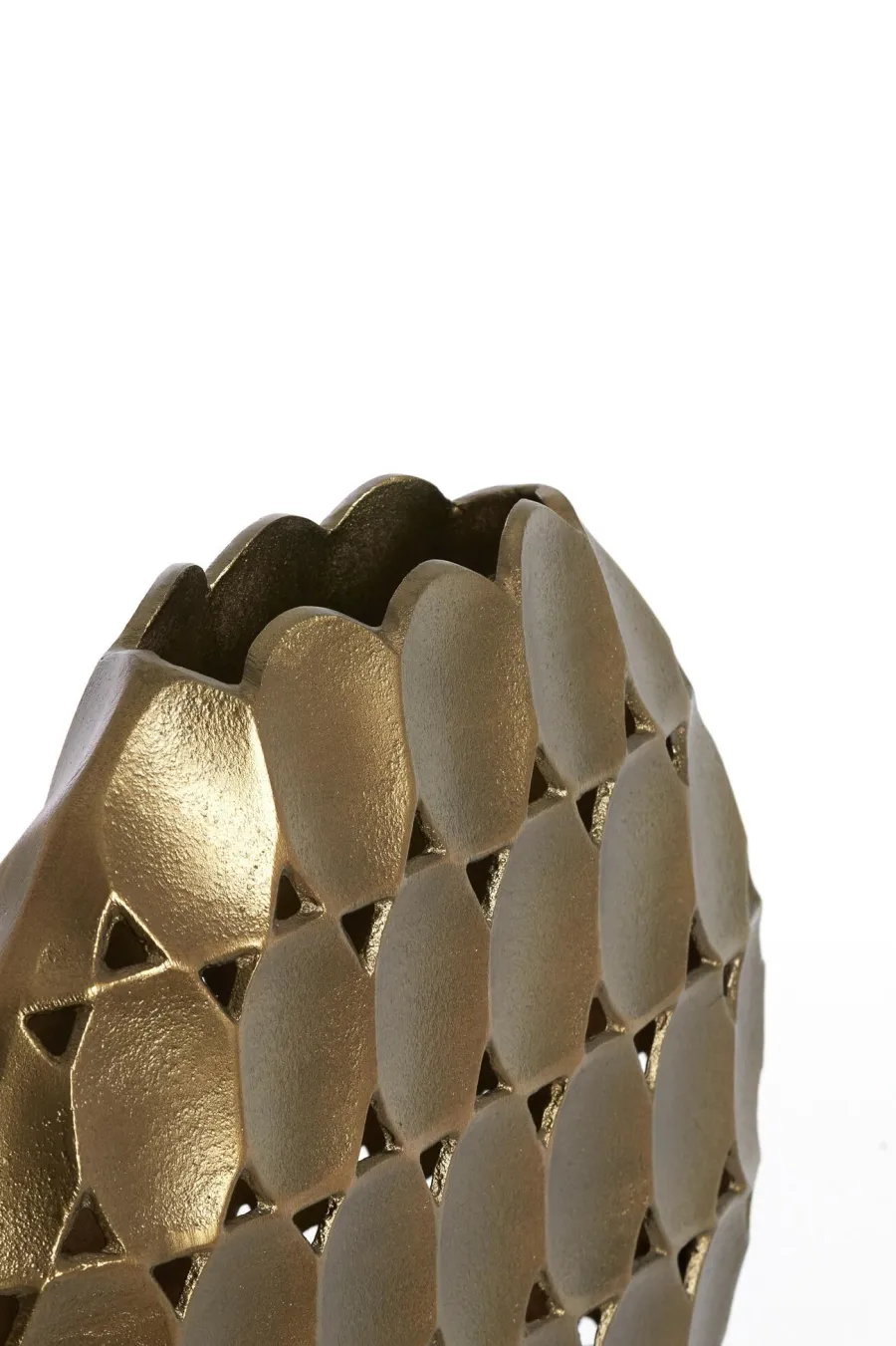 Light en Living Vaas deco 32X9X33 cm ORLAN goud Hot