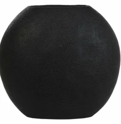 Light en Living Vaas deco RAYSKIN mat zwart - 49,5x20x45 cm New