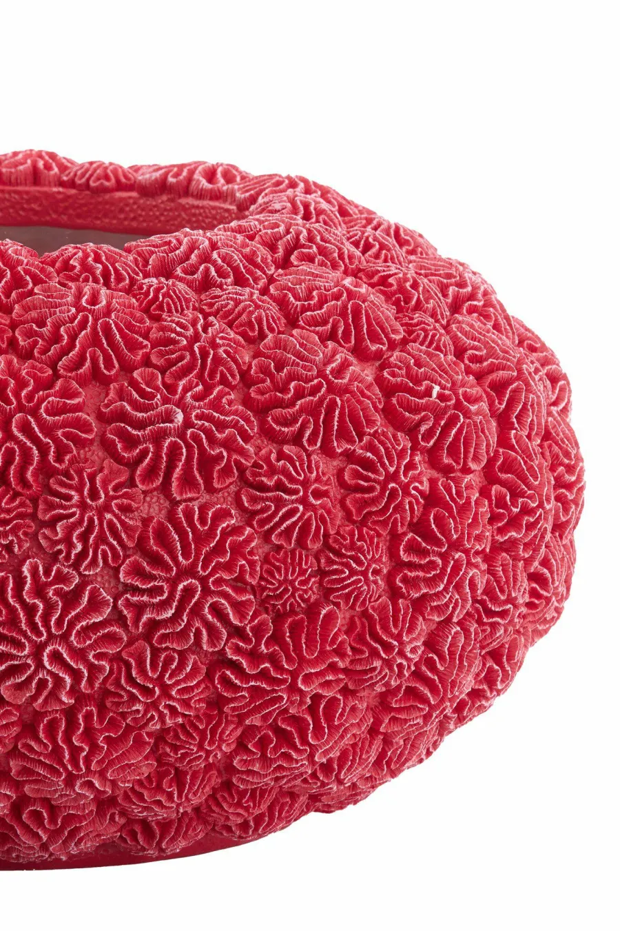Light en Living Vaas Deco Ø37X21 Cm Coral Rood