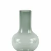 Light en Living Vaas KAELA glas grijs - 2 maten Clearance