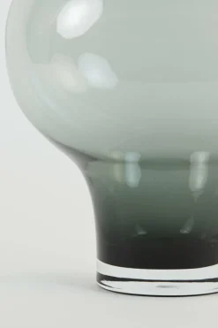 Light en Living Vaas KAELA glas grijs - 2 maten Clearance