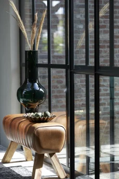 Light en Living Vaas KAELA glas groen - 2 maten Discount