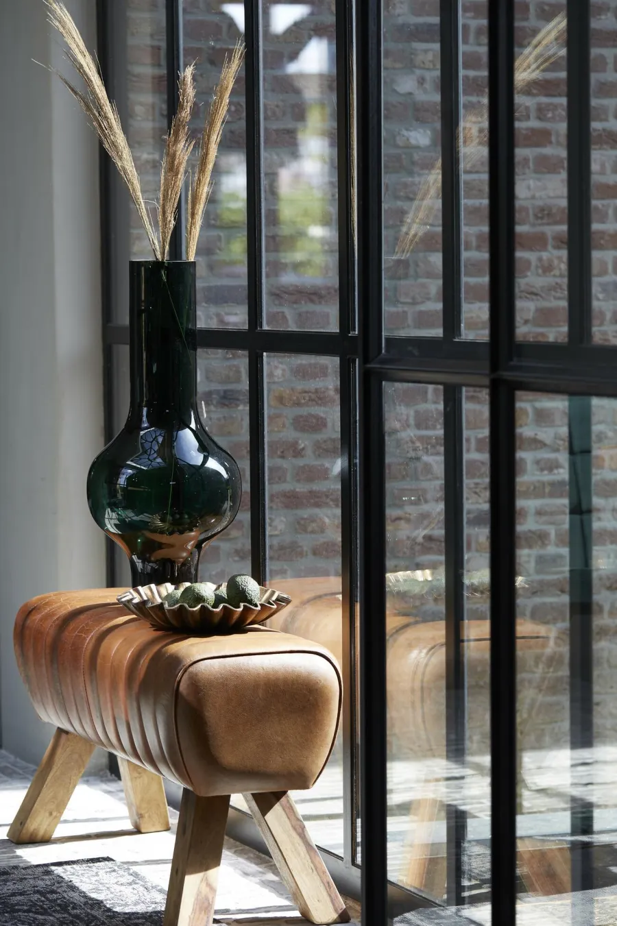 Light en Living Vaas KAELA glas groen - 2 maten Discount
