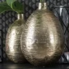 Light en Living Vaas MOLZA goud Ø13x17 cm Discount