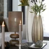 Light en Living Vaas Ø17,5x44,5 cm BRADLEY glas licht bruin Outlet