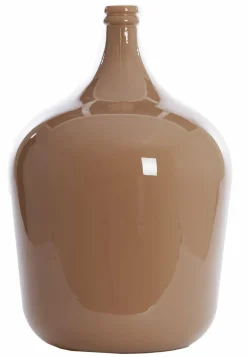Light en Living Vaas Ø36,5x56 cm INCA glas glans karamel Online